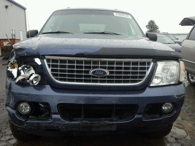 1FMZU73E05ZA36314 - 2005 FORD EXPLORER X BLUE photo 9