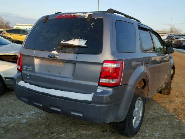 1FMCU03128KB04717 - 2008 FORD ESCAPE XLT SILVER photo 4