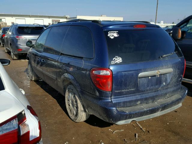 2A4GP44R96R843973 - 2006 CHRYSLER TOWN & COU BLUE photo 3