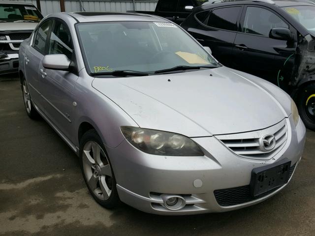 JM1BK324761430485 - 2006 MAZDA 3 S SILVER photo 1