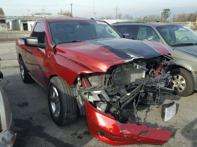 3C6JR6AT8DG583593 - 2013 RAM 1500 ST BURGUNDY photo 1