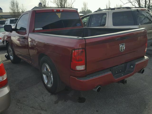 3C6JR6AT8DG583593 - 2013 RAM 1500 ST BURGUNDY photo 3