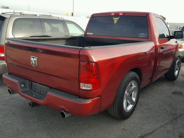 3C6JR6AT8DG583593 - 2013 RAM 1500 ST BURGUNDY photo 4