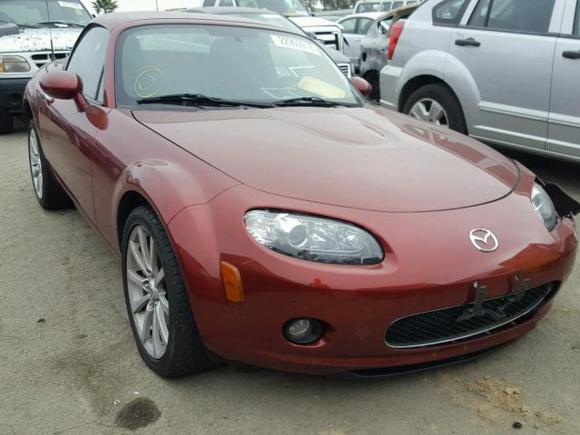 JM1NC26F970135718 - 2007 MAZDA MX-5 MIATA RED photo 1