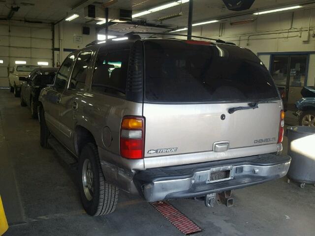 1GNEC13T71R216747 - 2001 CHEVROLET TAHOE C150 GRAY photo 3