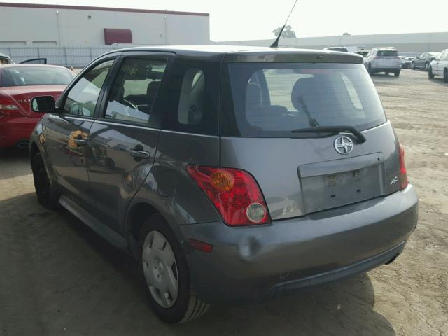 JTKKT624240046799 - 2004 TOYOTA SCION XA GRAY photo 3