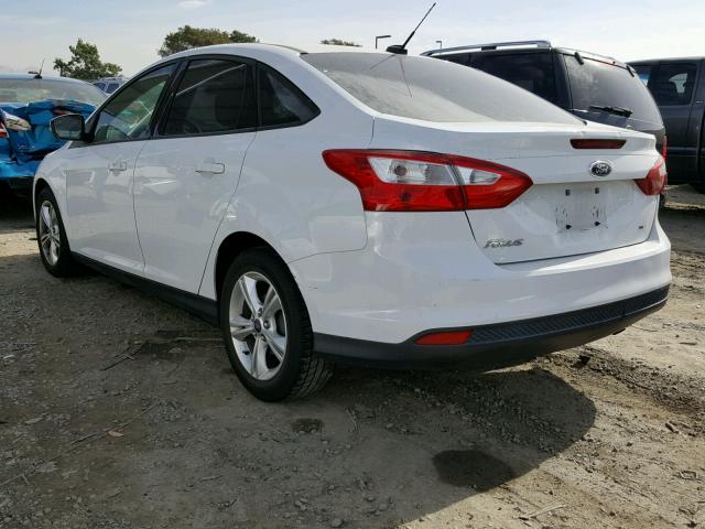 1FADP3F2XDL145211 - 2013 FORD FOCUS SE WHITE photo 3