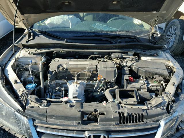 1HGCR2F72EA230399 - 2014 HONDA ACCORD EX TAN photo 7