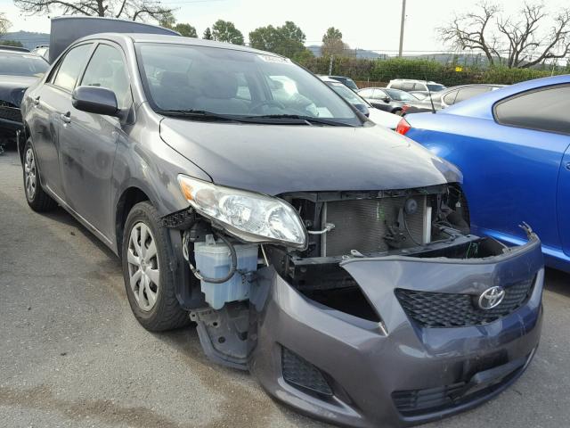 JTDBL40E79J045186 - 2009 TOYOTA COROLLA BA GRAY photo 1