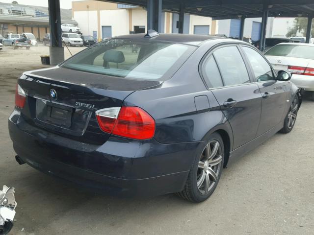 WBAVB17546NK30334 - 2006 BMW 325 I AUTO BLUE photo 4