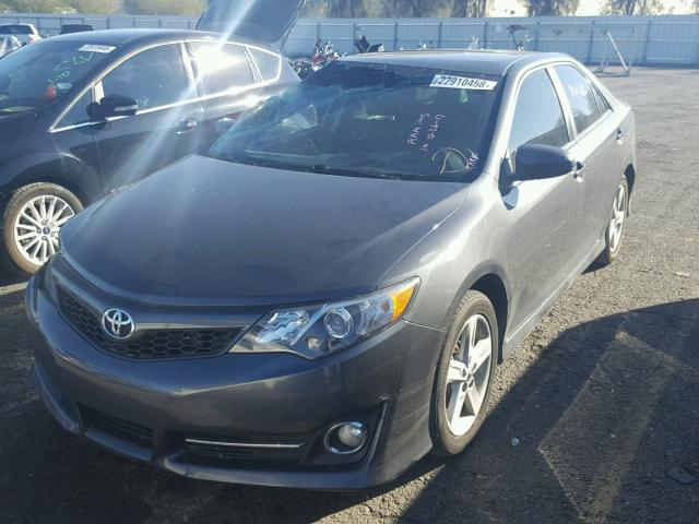 4T1BF1FKXCU637119 - 2012 TOYOTA CAMRY BASE GRAY photo 3