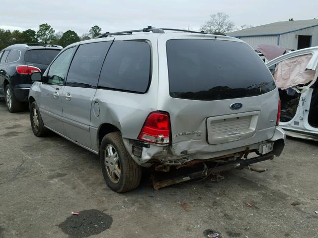 2FMZA52235BA19630 - 2005 FORD FREESTAR S SILVER photo 3