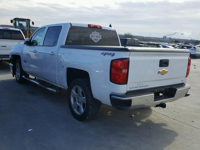 3GCUKRECXEG552353 - 2014 CHEVROLET SILVERADO WHITE photo 3