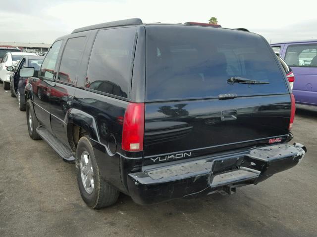 1GKEK13RXYR163301 - 2000 GMC YUKON DENA BLACK photo 3