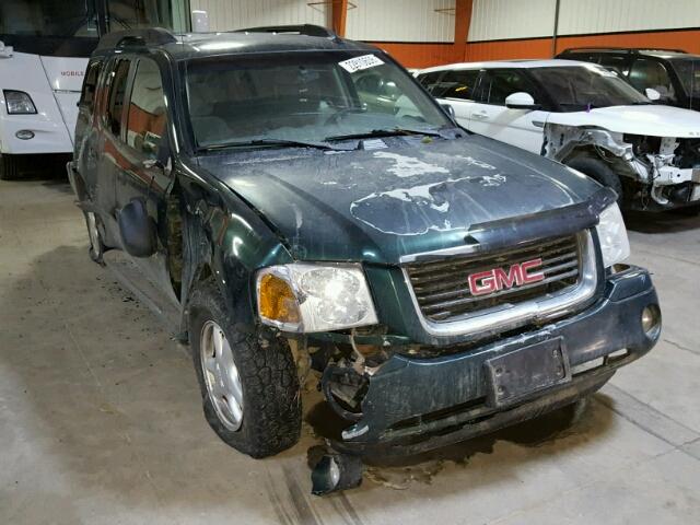 1GKET16S956177327 - 2005 GMC ENVOY XL GREEN photo 1