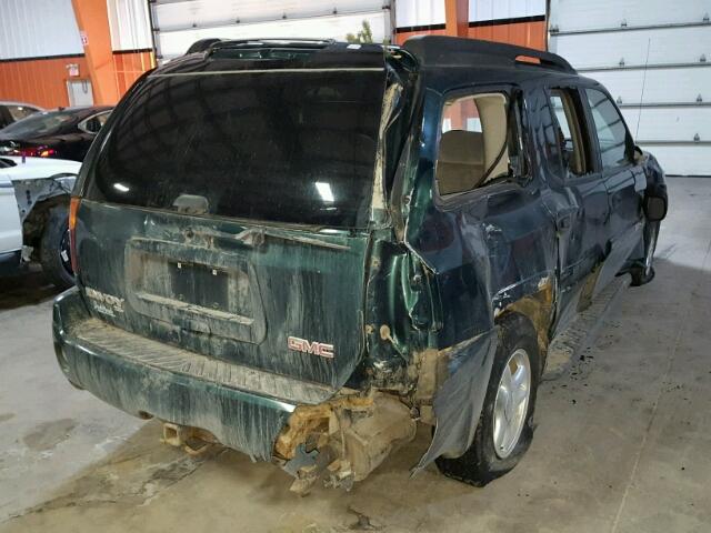 1GKET16S956177327 - 2005 GMC ENVOY XL GREEN photo 4