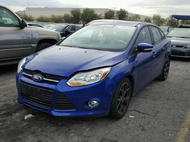 1FADP3F25DL116795 - 2013 FORD FOCUS SE BLUE photo 2