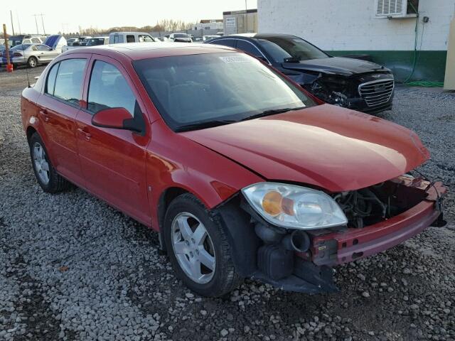 1G1AL55F267800037 - 2006 CHEVROLET COBALT LT RED photo 1