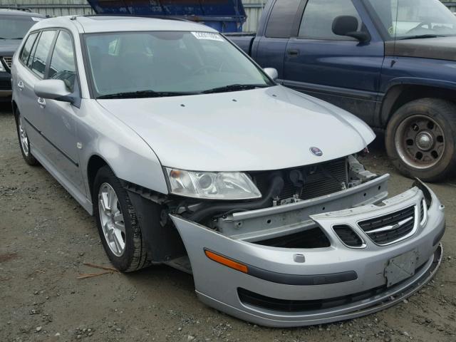 YS3FD55Y461133222 - 2006 SAAB 9-3 BASE GRAY photo 1