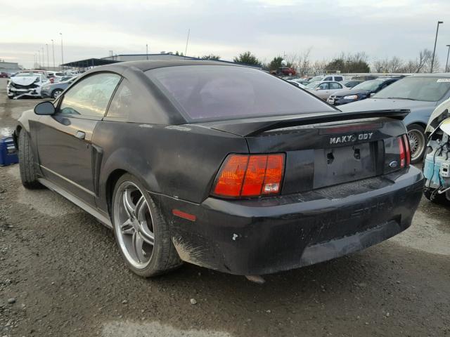 1FAFP4041XF185057 - 1999 FORD MUSTANG BLACK photo 3