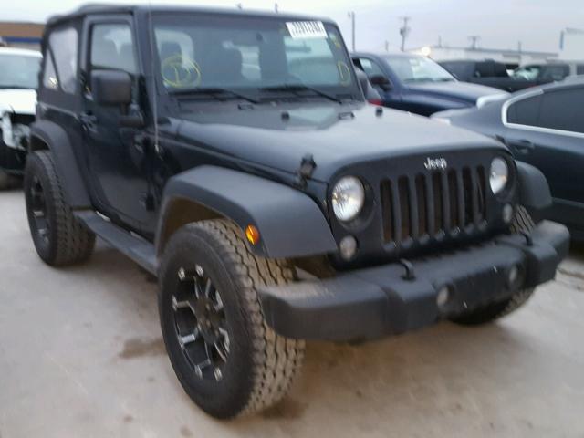 1C4AJWAG3EL116220 - 2014 JEEP WRANGLER S 黑色 照片 1