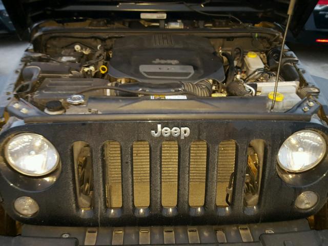 1C4AJWAG3EL116220 - 2014 JEEP WRANGLER S 黑色 照片 7