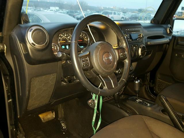 1C4AJWAG3EL116220 - 2014 JEEP WRANGLER S 黑色 照片 9