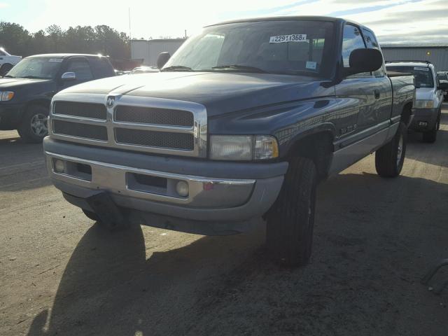 3B7HF13Y2XM548887 - 1999 DODGE RAM 1500 GREEN photo 2