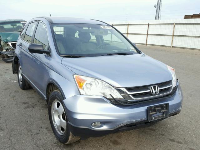 JHLRE3H32BC009862 - 2011 HONDA CR-V LX BLUE photo 1