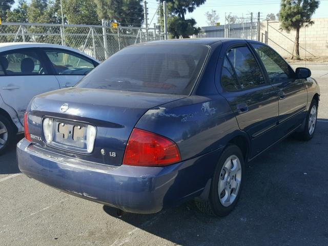 3N1CB51D16L552465 - 2006 NISSAN SENTRA 1.8 BLUE photo 4