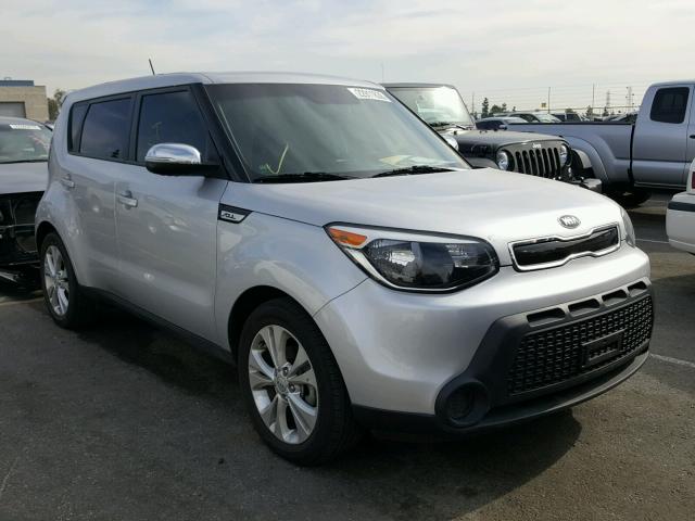 KNDJP3A59E7710282 - 2014 KIA SOUL + SILVER photo 1