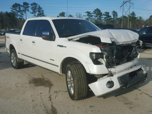 1FTFW1ET3CFB40112 - 2012 FORD F150 SUPER WHITE photo 1