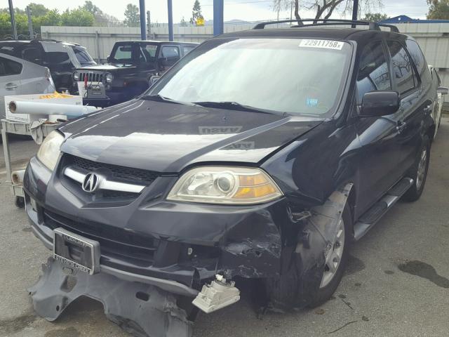 2HNYD18994H559932 - 2004 ACURA MDX TOURIN BLACK photo 2