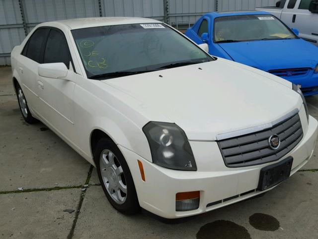 1G6DM577840107232 - 2004 CADILLAC CTS WHITE photo 1