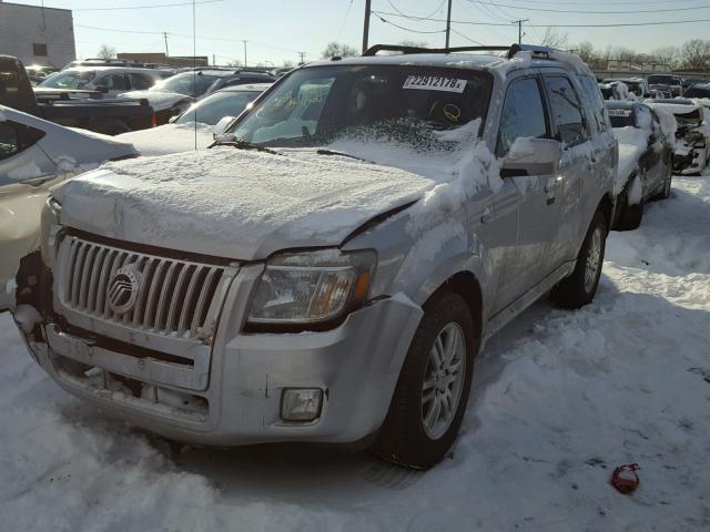 4M2CU87G09KJ08004 - 2009 MERCURY MARINER PR SILVER photo 2