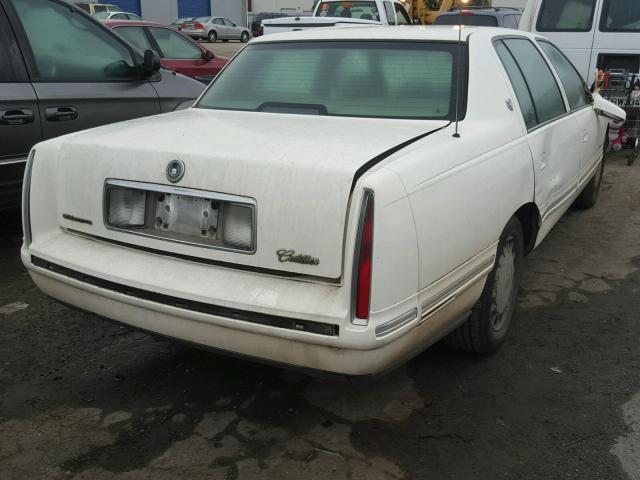 1G6KD54Y7XU700145 - 1999 CADILLAC DEVILLE WHITE photo 4