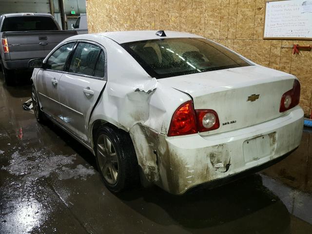 1G1ZB5E09CF314909 - 2012 CHEVROLET MALIBU LS WHITE photo 3