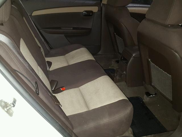 1G1ZB5E09CF314909 - 2012 CHEVROLET MALIBU LS WHITE photo 6