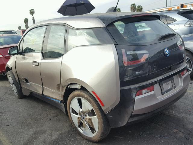 WBY1Z2C53EVX51146 - 2014 BMW I3 BEV TWO TONE photo 3