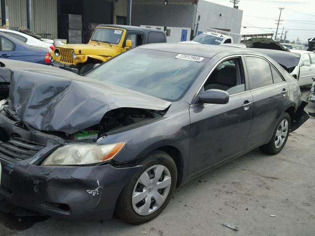 4T1BE46K57U725652 - 2007 TOYOTA CAMRY NEW GRAY photo 2