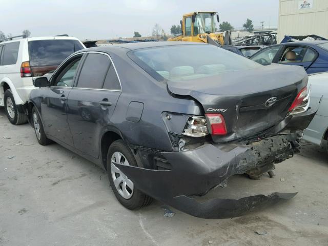 4T1BE46K57U725652 - 2007 TOYOTA CAMRY NEW GRAY photo 3