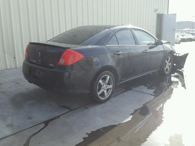 1G2ZG57N284147639 - 2008 PONTIAC G6 BASE BLACK photo 4