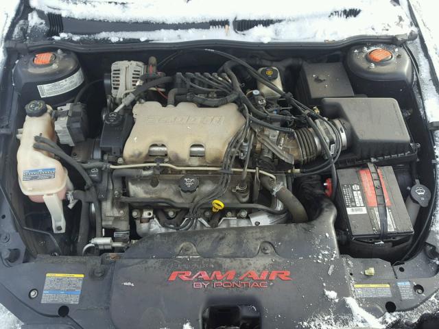 1G2NW12E95M156366 - 2005 PONTIAC GRAND AM G BLACK photo 7