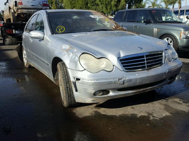 WDBRF61J63F299445 - 2003 MERCEDES-BENZ C 240 SILVER photo 1