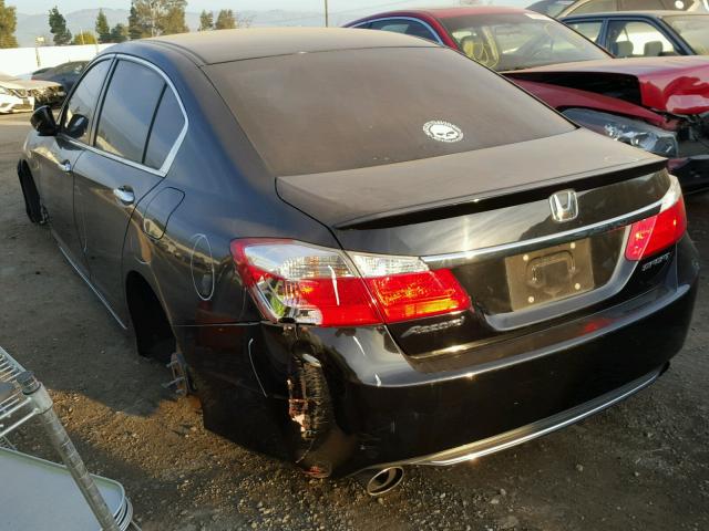 1HGCR2F59EA243293 - 2014 HONDA ACCORD SPO BLACK photo 3