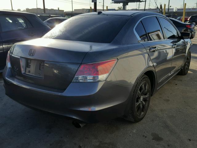 1HGCP2F88AA167205 - 2010 HONDA ACCORD EXL CHARCOAL photo 4