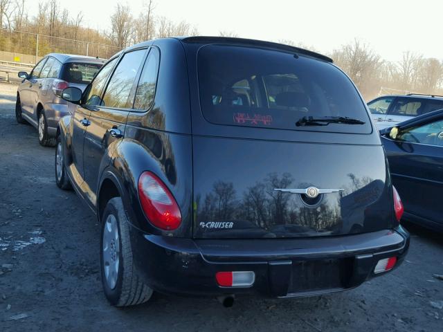 3A8FY48B18T146270 - 2008 CHRYSLER PT CRUISER BLACK photo 3