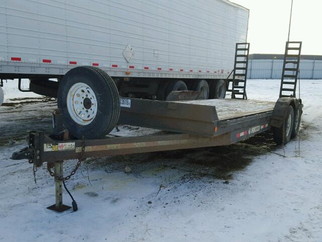 2CUL31L9782025167 - 2008 TRAIL KING TRAILER BLACK photo 2