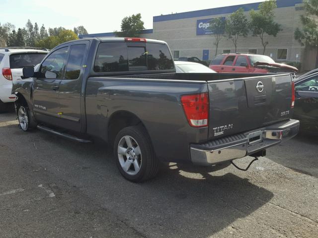 1N6AA06A78N330120 - 2008 NISSAN TITAN XE GRAY photo 3