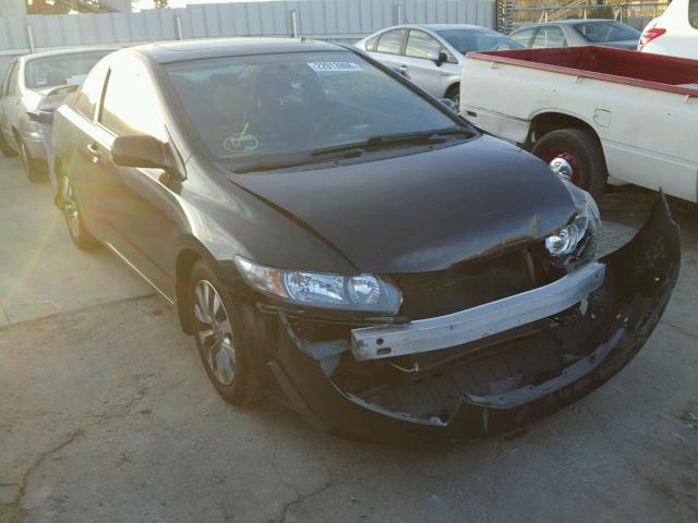 2HGFG12899H519153 - 2009 HONDA CIVIC EX BLACK photo 1